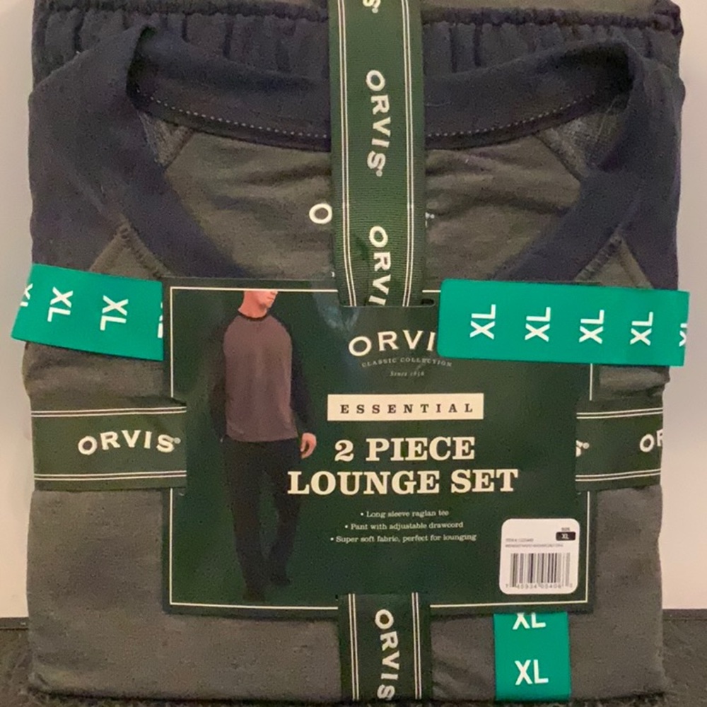ORVIS Men’s XL pj / lounge set